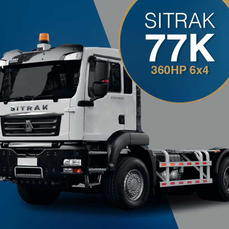 sitrak 77k 360hp 6x4