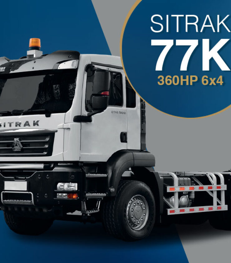 sitrak 77k 360hp 6x4