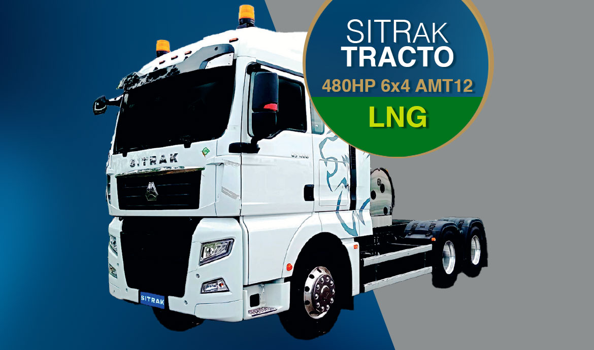 sitrak tracto lng 480hp 6x4 amt12