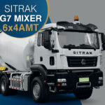 SITRAK G7 MIXER 6x4 AMT