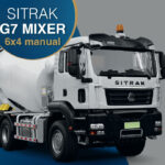 SITRAK G7 MIXER 6x4 MANUAL