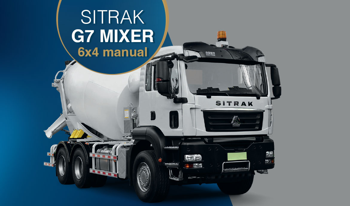 sitrak g7 mixer 6x4 manual